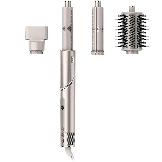 MOLDEADOR SECADOR NINJA SHARK FLEXSTYLE HD424SLEU 3EN1 1400W/220V/CHAMPAGNE
