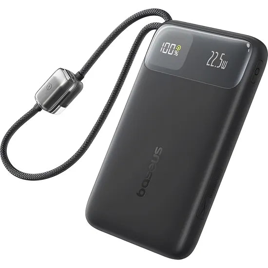 CARGADOR PORTATIL BASEUS ENERFILL FC11 22.5W 20.000MAH 2CABLE USB-C BK E0027S04 Product