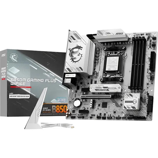 PLACA MADRE MSI AM5 B850M GAMING PLUS WIFI6E HDMI/DP/USB3.2/2M.2/DDR5/MATX Product