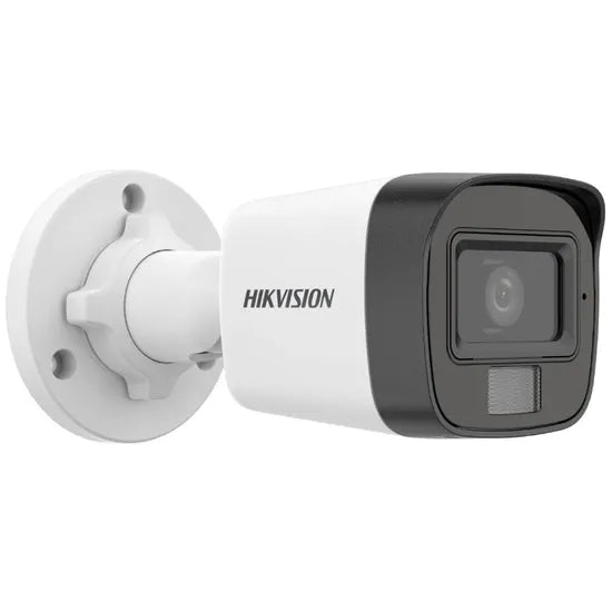 CAMARA DE SEGURIDAD HIKVISION CAM BULLET DS-2CE16K0T-LPFS 3K DUAL LIGHT AUDIO 5MP/MIC/25M/2.8MM/EXTERNO Product