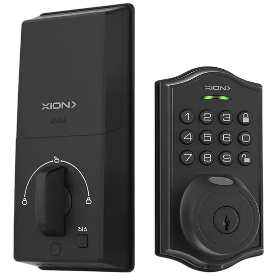 CERRADURA DIGITAL XION XI-SL20 TECLADO/HUELLA/CONTRASEÑA/LLAVE/APP TUYA/BLACK Product