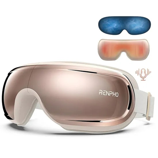 MASAJEADOR DE OJOS RENPHO EYERIS 1 CON CALOR TERMICO BT/MUSIC/ROSE GOLD Product