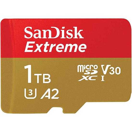 Tarjeta de Memoria Sandisk Extreme Micro SDXC 1TB 190MB/s