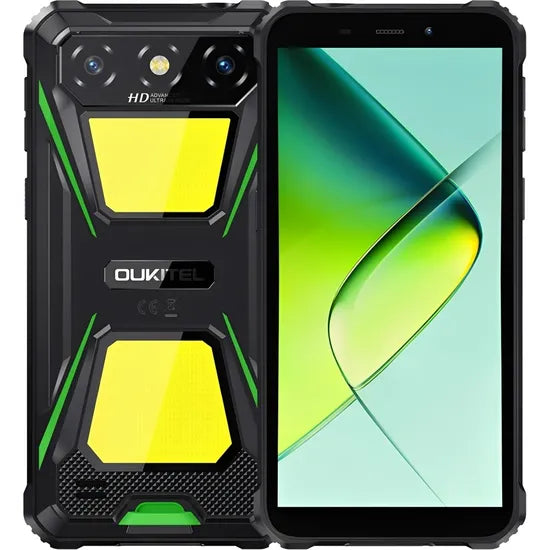 CELULAR OUKITEL G5 64GB/4GB RAM RUGGED (IP68/IP69K AGUA/GOLPES) POWERBANK DUAL GREEN 1AÑO GTA Product