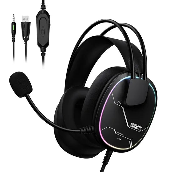 AURICULAR ONIKUMA GAMING X91 RGB C/CABLE/MIC/BLACK Product