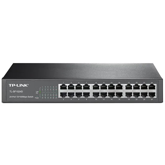 TP-LINK HUB SWITCH 24P TL-SF1024D 10/100MBPS