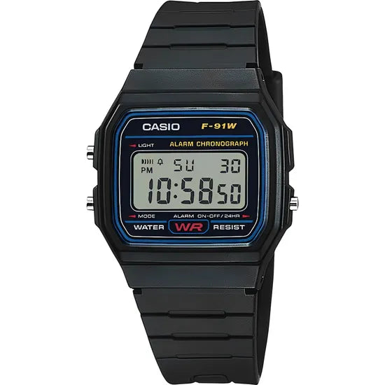 RELOJ CASIO F-91W-1DG BLACK Product