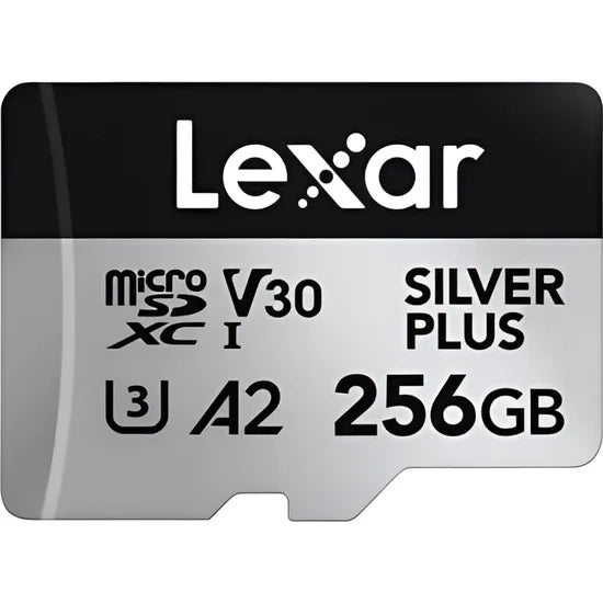 MICRO SD 256GB LEXAR PROFESSIONAL SILVER PLUS 205-150MB/S C10 (LMSSIPL256G-BNANG)
