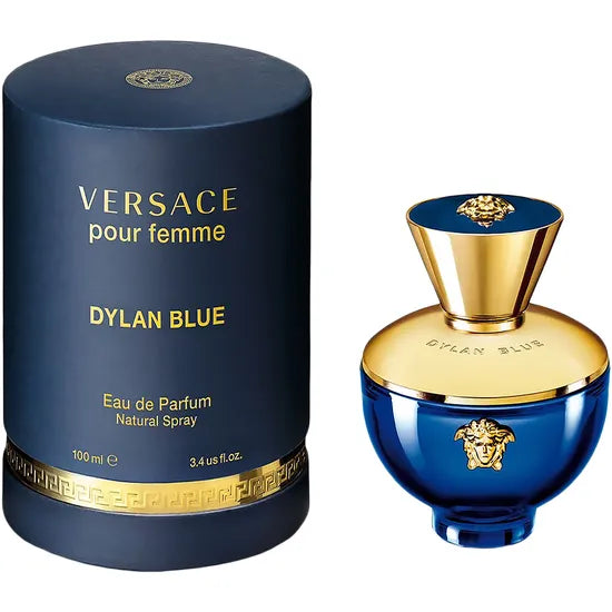 PERFUME  VERSACE DYLAN BLUE EDP 100ML -  FEMENINO