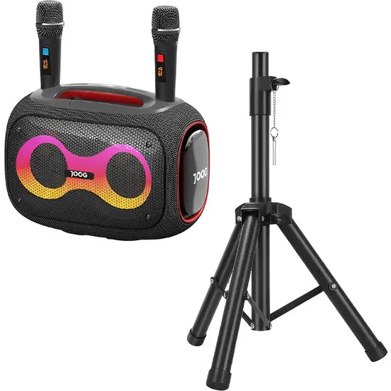 SPEAKER JOOG PAIR 1000 130W/2MIC WIRELESS/BT/IPX6 C/TRIPODE Product