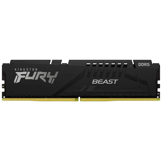 MEMORIA RAM DDR5 16GB/5600MHZ KINGSTON FURY BEAST KF556C40BB-16 BLACK