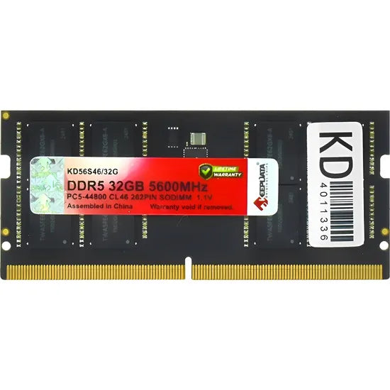 MEMORIA RAM NB DDR5 32GB/5600MHZ KEEPDATA KD56S46/32G Product