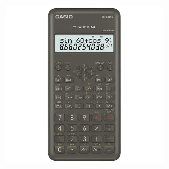 CALCULADORA CIENTIFICA CASIO FX-82MS-2-W NEW EDITION