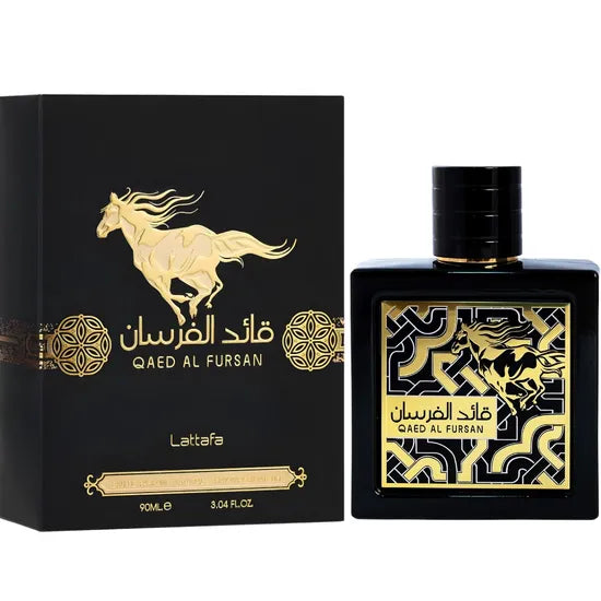 PERFUME  LATTAFA QAED AL FURSAN BLACK 90 ML EDP - UNISEX Product