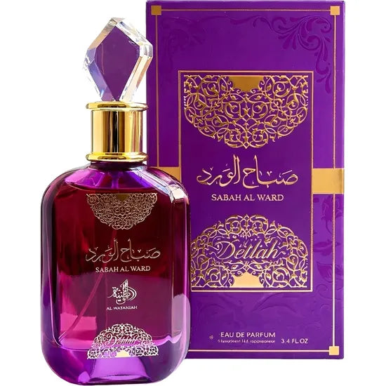 PERFUME  AL WATANIAH SABAH AL WARD DELILAH EDP 100ML - FEMENINO