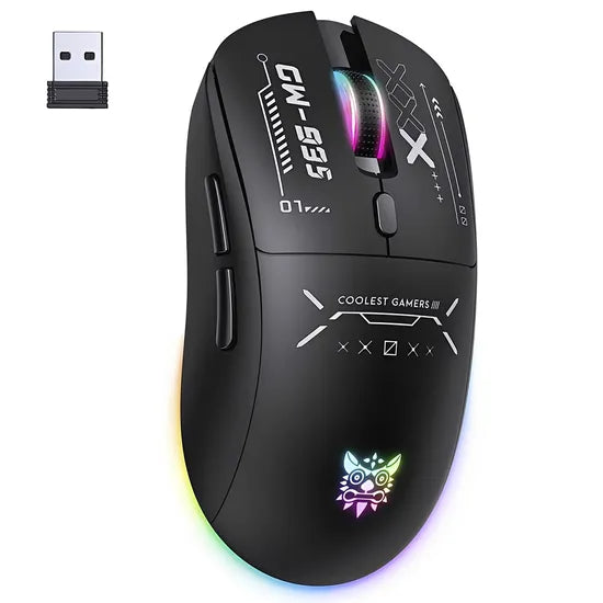 MOUSE WIRELESS ONIKUMA CW935 RGB/TRI MODE/ERGO/12800DPI/BLACK Product