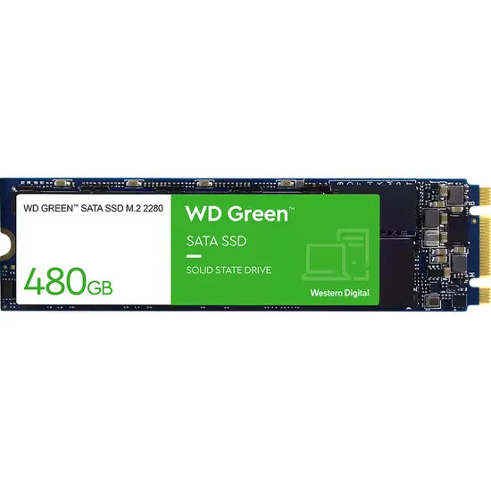 SSD 480GB M.2 WD GREEN SATA 545-450MB/S WDS480G3G0B Product