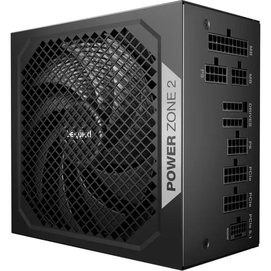 FUENTE BE QUIET! POWER ZONE 2 1000W / 80 PLUS PLATINUM / BLACK (BP008U2) 1GTA.BR