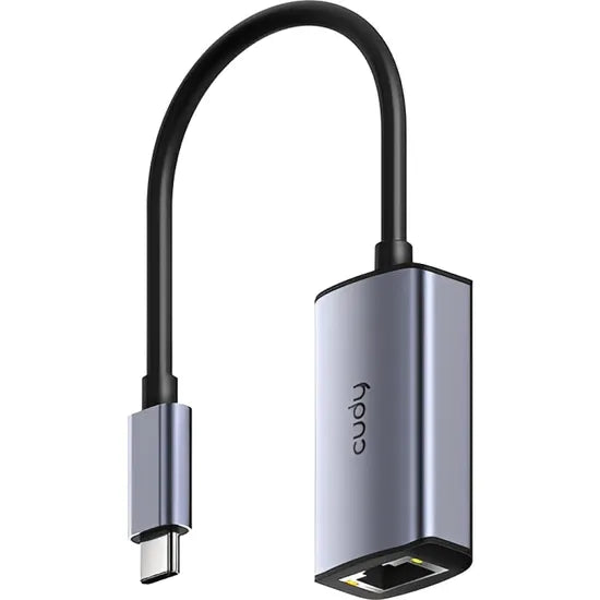ADAP. CUDY UE10C USB-C A GIGABIT ETHERNET ALUMINIO