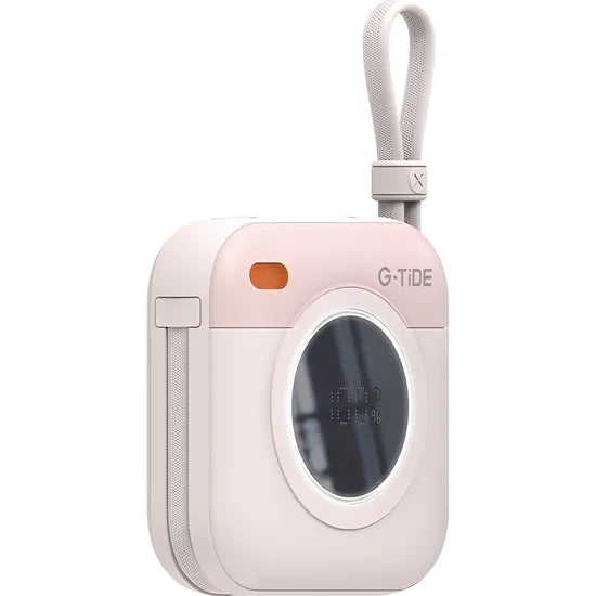 CARGADOR PORTÁTIL G-TIDE POWERBANK MULTI X1 10.000MAH LIGHTNING/USB-C PINK