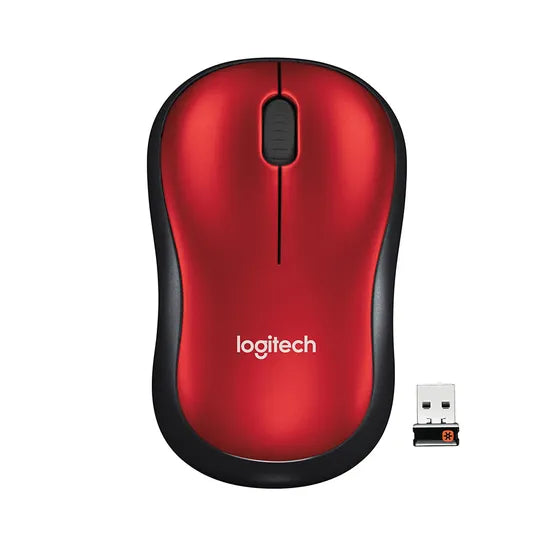 MOUSE LOGITECH M185 2.4GHZ USB RED 910-003635 Product