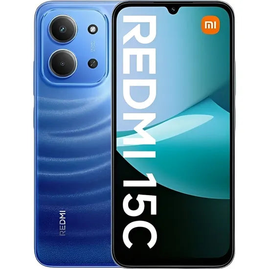 CELULAR XIAOMI REDMI 15C LTE DUAL 128GB/4GB RAM MOONLIGHT BLUE