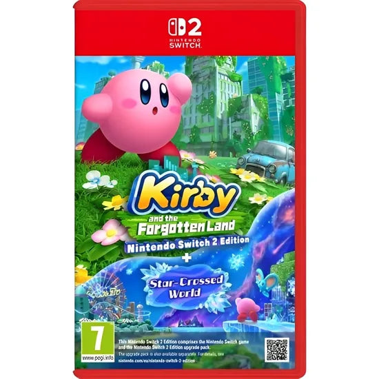 J NINTENDO SWITCH2 KIRBY AND THE FORGOTTEN LAND + STAR CROSSED WORLD Product