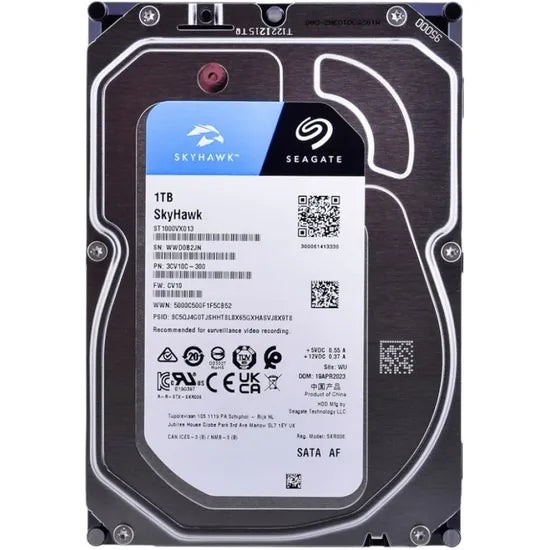 DISCO DURO 1TB INT 3.5"" SATA3 SEAGATE SKYHAWK SURVEILLANCE 5400RPM 256MB ST1000VX013