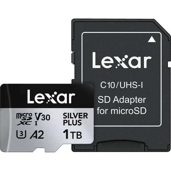 MICRO SD 1TB LEXAR PROFESSIONAL SILVER PLUS 205-150MB/S C10 (LMSSIPL001T-BNANG) Product