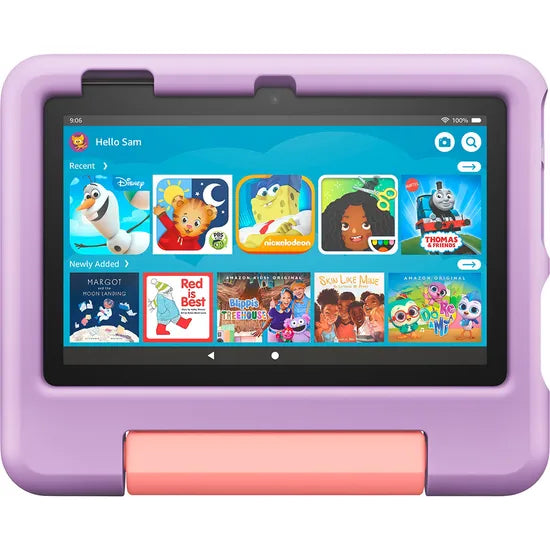 TABLET AMAZON FIRE 7"" 16GB KIDS PURPLE WIFI 12TH GEN 2022 Product