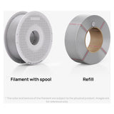 FILAMENTO P/IMPRESORA 3D BAMBU LAB PETG-BASIC/GRAY/1KG/1.75MM