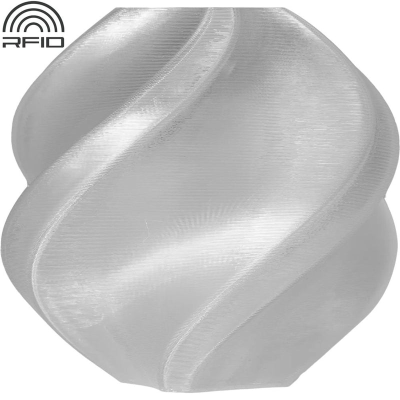 FILAMENTO P/IMPRESORA 3D BAMBU LAB PETG TRANSLUCENT/CLEAR/1KG/1.75MM 133092