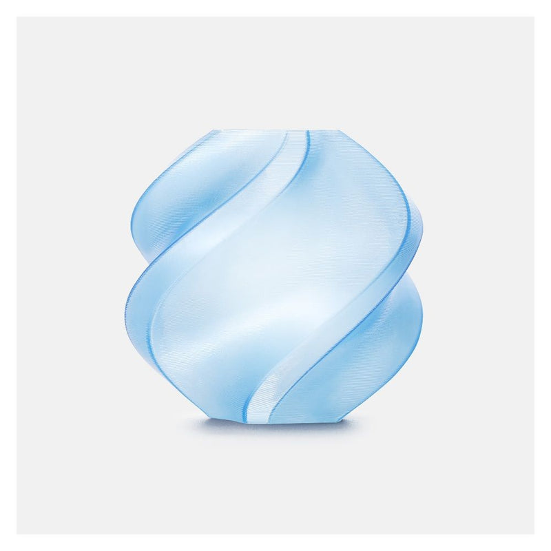 FILAMENTO P/IMPRESORA 3D BAMBU TPU 90A/CRYSTAL BLUE/1KG/1.75MM