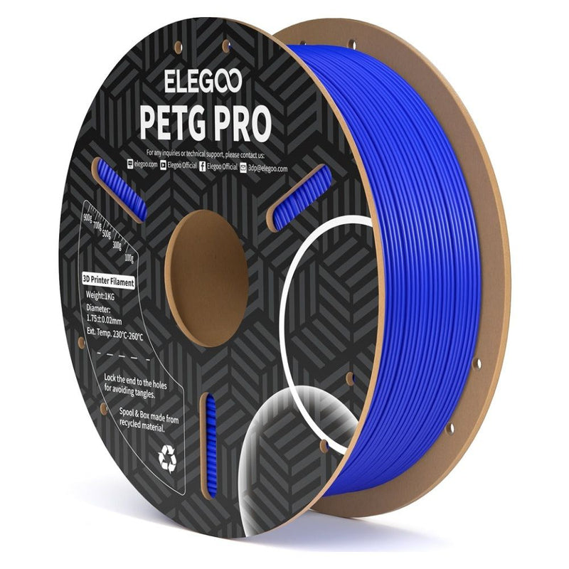 FILAMENTO P/IMPRESORA 3D ELEGOO PETG PRO BLUE 1KG/1.75MM