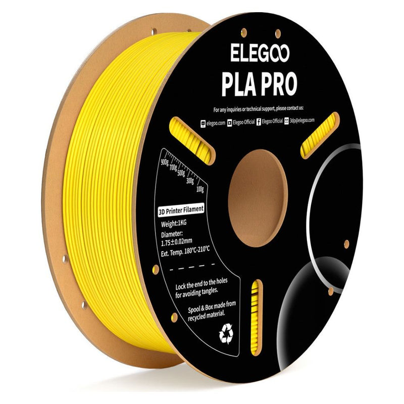 FILAMENTO P/IMPRESORA 3D ELEGOO PLA PRO YELLOW 1KG/1.75MM