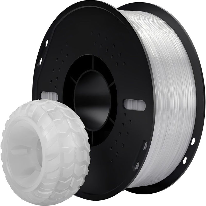 FILAMENTO P/IMPRESORA 3D ELEGOO TPU 95A TRANSLUCENT 1KG/1.75MM 151900