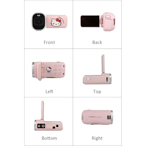 FILMADORA YASHICA DIGIPOCKET HELLO KITTY PINK
