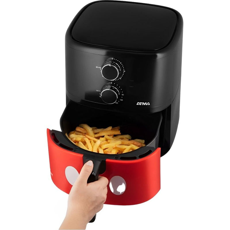 FREIDORA ELECTRICA (AIR FRYER) ATMA FR359DNP 4.5L/1500W/BLACK/RED MICKEY MOUSE 220V 50-60HZ 136509
