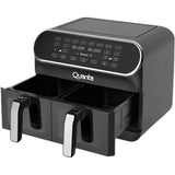 FREIDORA ELECTRICA QUANTA QTAFS80 DUESUPREME 2400W/220V/8L/NEGRO PLATA 126035