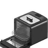 FREIDORA ELECTRICA QUANTA QTFTH130 4-IN-1 C/HORNO 360°/13L/1600W/BLACK/220V 60HZ 140988