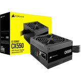 FUENTE CORSAIR ATX 550W CX550 80PLUS BRONZE CP-9020277-BR 123340