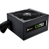 FUENTE CORSAIR ATX 750W CX750 80PLUS BRONZE CP-9020279-BR 123451