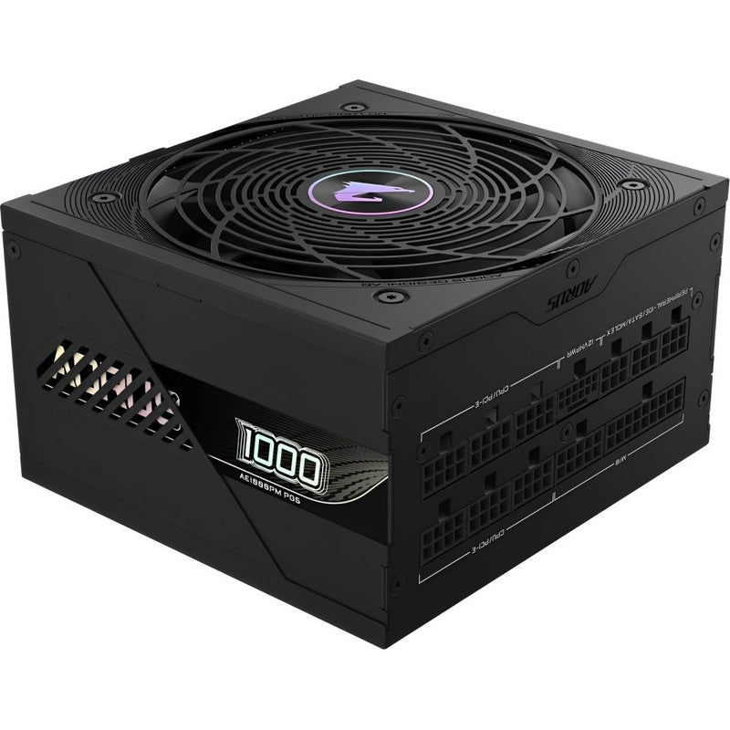 FUENTE GIGABYTE 1000W GP-AE1000PM PG5 80 PLUS PLATINUM FULL MODULAR BLACK 3GTA.BR-PY