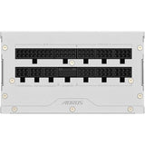 FUENTE GIGABYTE 1000W GP-AE1000PM PG5 ICE 80 PLUS PLATINUM FULL MODULAR WHITE 3GTA.BR-PY 130982