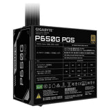 FUENTE GIGABYTE 650W GP-P650G PG5 80 PLUS GOLD BLACK 3GTA.BR-PY