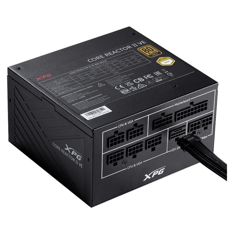 FUENTE ADATA XPG CORE REACTOR II 750W 80 PLUS GOLD FULL MODULAR ATX BLACK 3GTA.BR