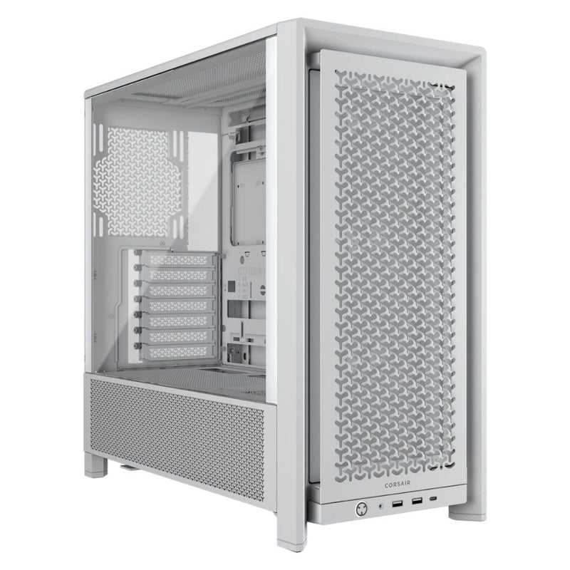 GABINETE CORSAIR FRAME 4000D RS MID TOWER 3FAN WHITE CC-9011313-WW
