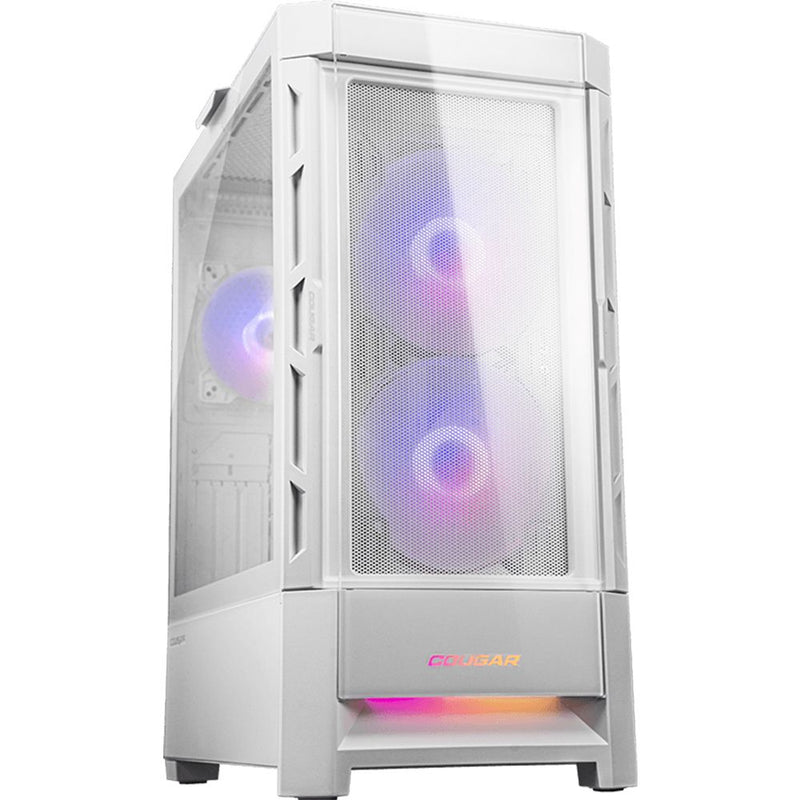 GABINETE COUGAR DUOFACE RGB 3 FAN WHITE (TEMPERED GLASS Y AIRFLOW)