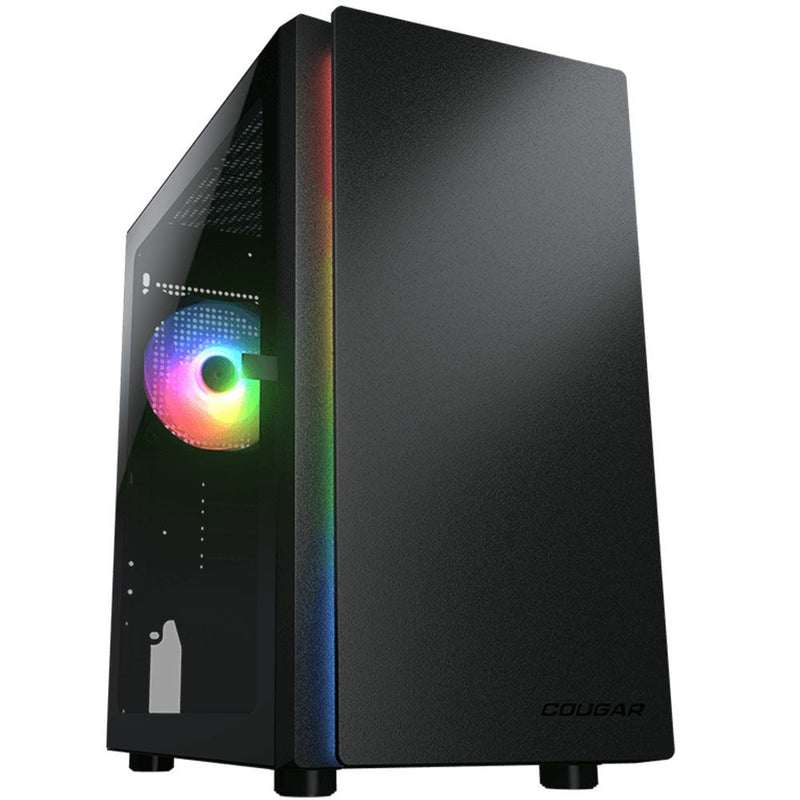 GABINETE COUGAR PURITY RGB 1 FAN BLACK (MINI TOWER)