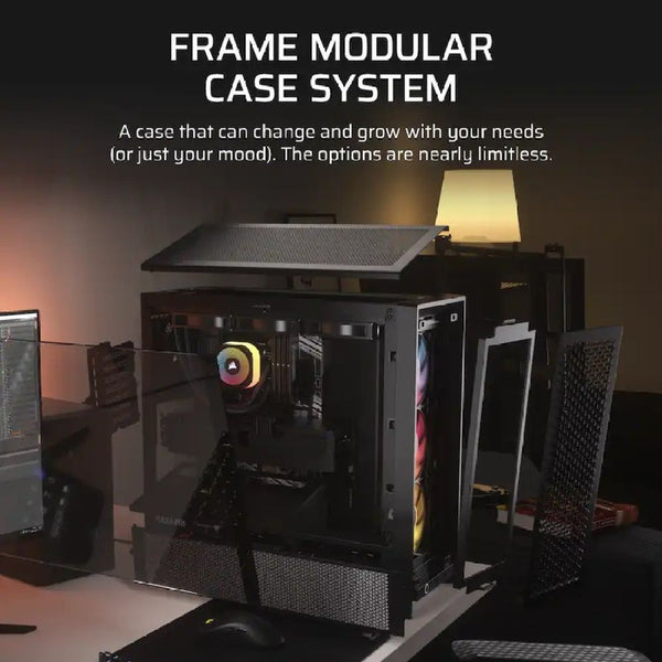 GABINETE CORSAIR 4000D AIRFLOW BLACK FRAME RS ARGB CC-9011296-WW